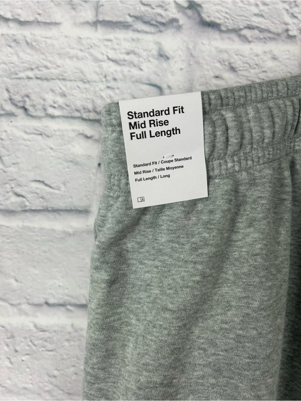 Nike Sportswear Women’s 4X Gray Fleece Sweatpants Mid Rise Full Length NWT